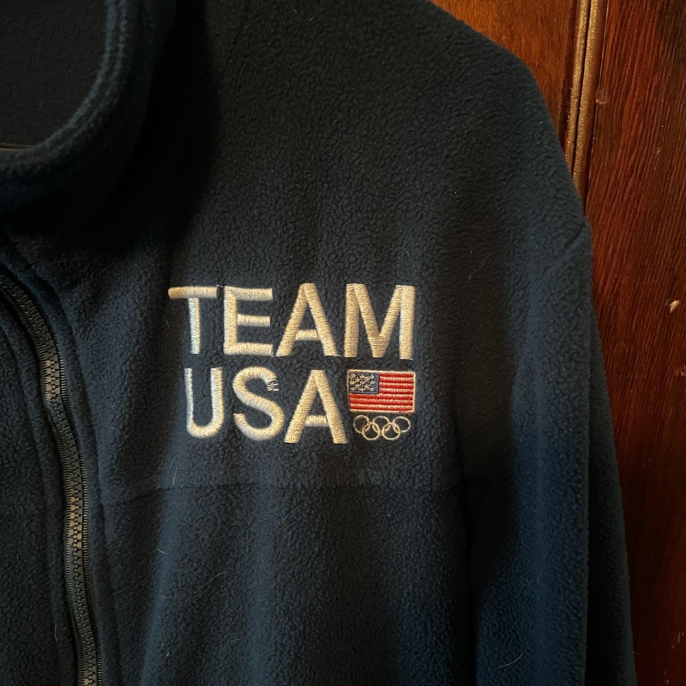 Team USA Navy Fleece Jacket